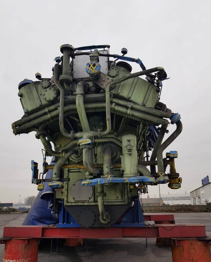 Marine diesel engine