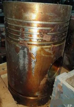 Marine engine cylinder liner